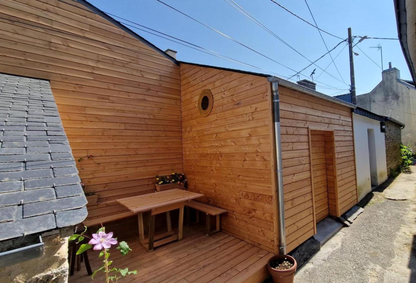 Le Gite Des Algues Sene Exterior photo