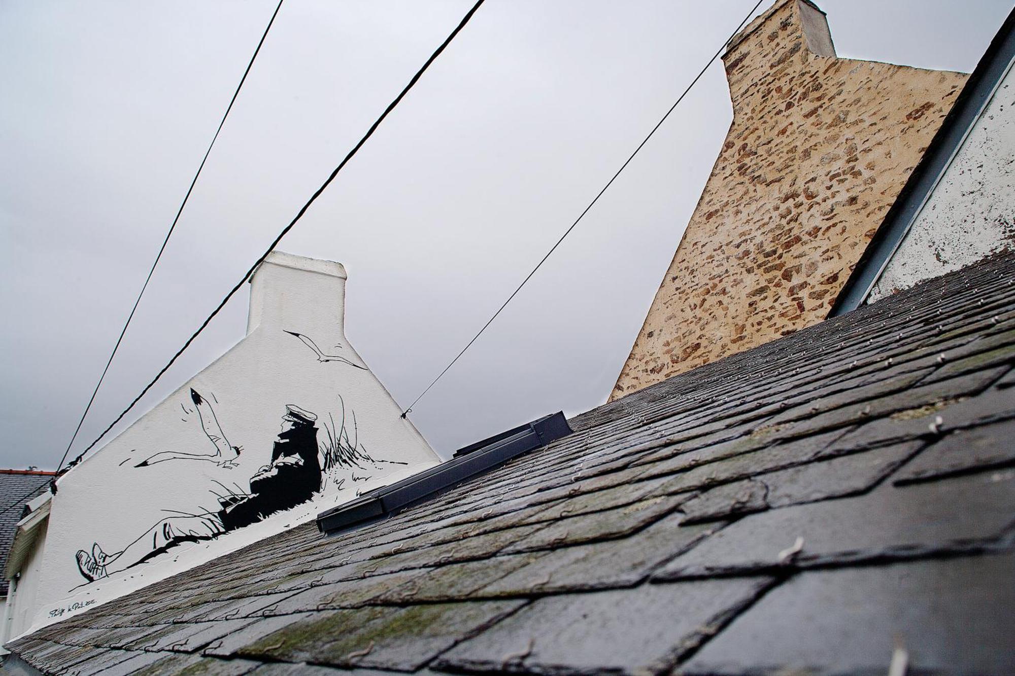 Le Gite Des Algues Sene Exterior photo